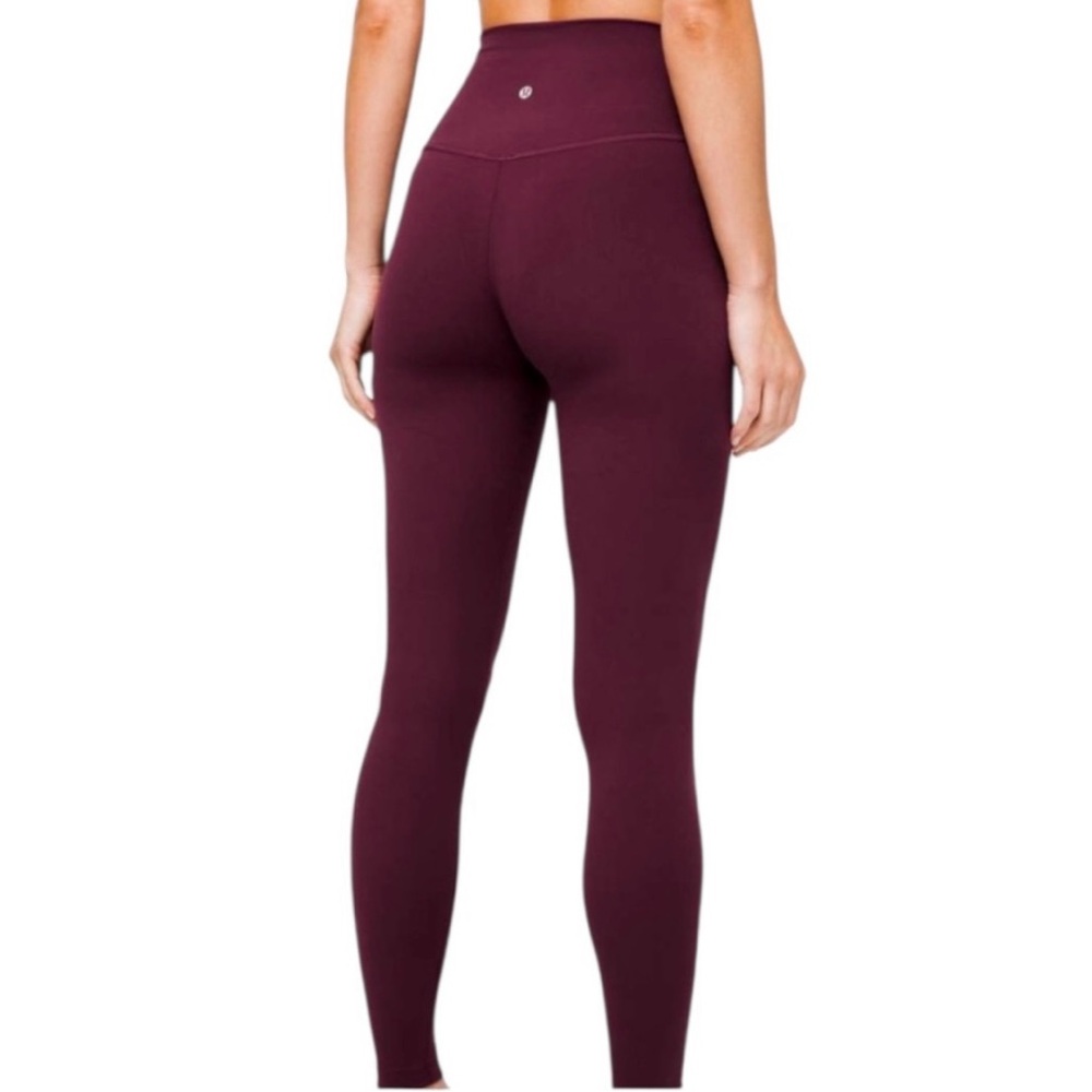 Lululemon Align Maroon leggings